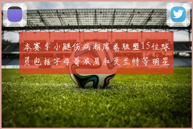 本赛季小腿伤病潮席卷联盟15位球员包括字母哥浓眉和莫兰特等明星球员
